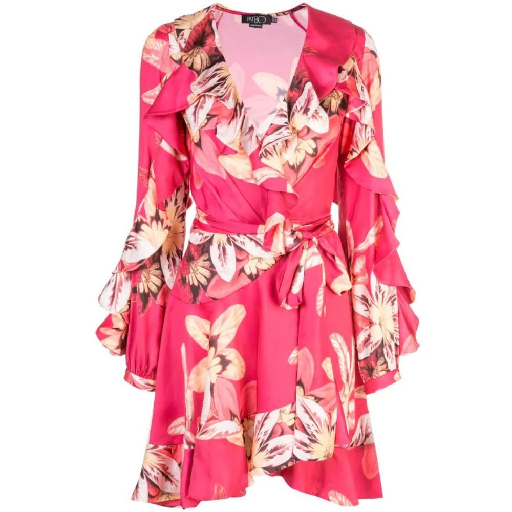 PATBO Carmen Wrap Dress - Picture 2 of 7